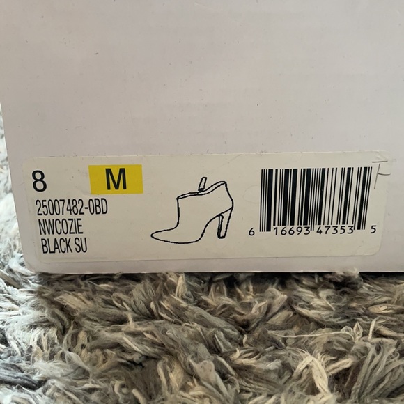 Black Suede Booties - Picture 9 of 9